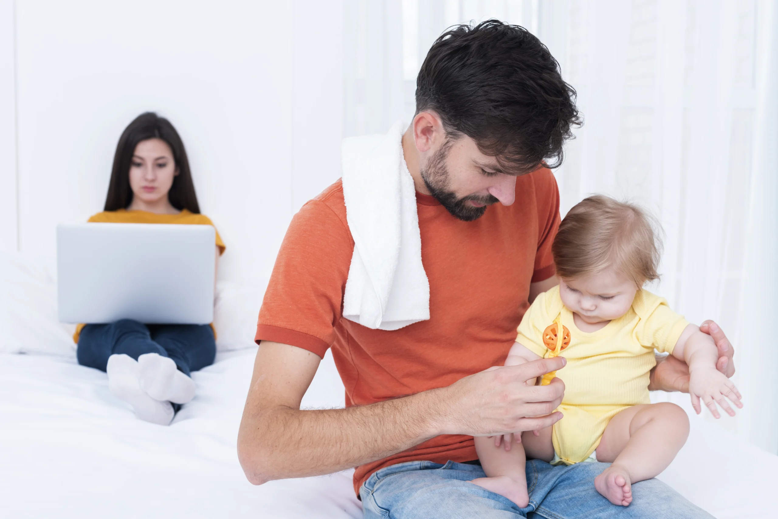 What Really Happens in Motherhood When a Mum Leaves Her Baby With Dad